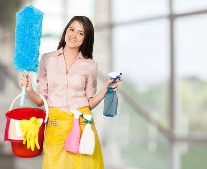 Supervisor reviewing a carpet cleaning complaint file