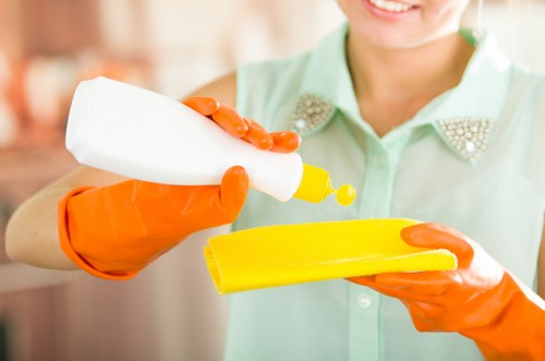Residential one-off cleaning in a central London apartment