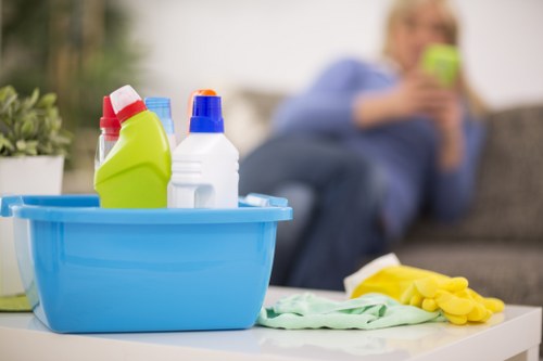 Move out cleaning for a period property in W1S