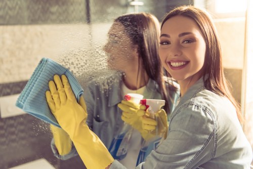 Local cleaning team preparing a W1S property for a fresh start