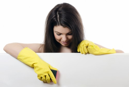 Deep cleaning treatment for tiled and stone floors in W1S
