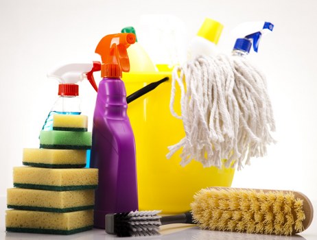 Local cleaners working in a W1S property with access challenges
