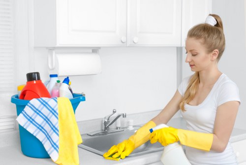 Furniture and contents removal in a central London property